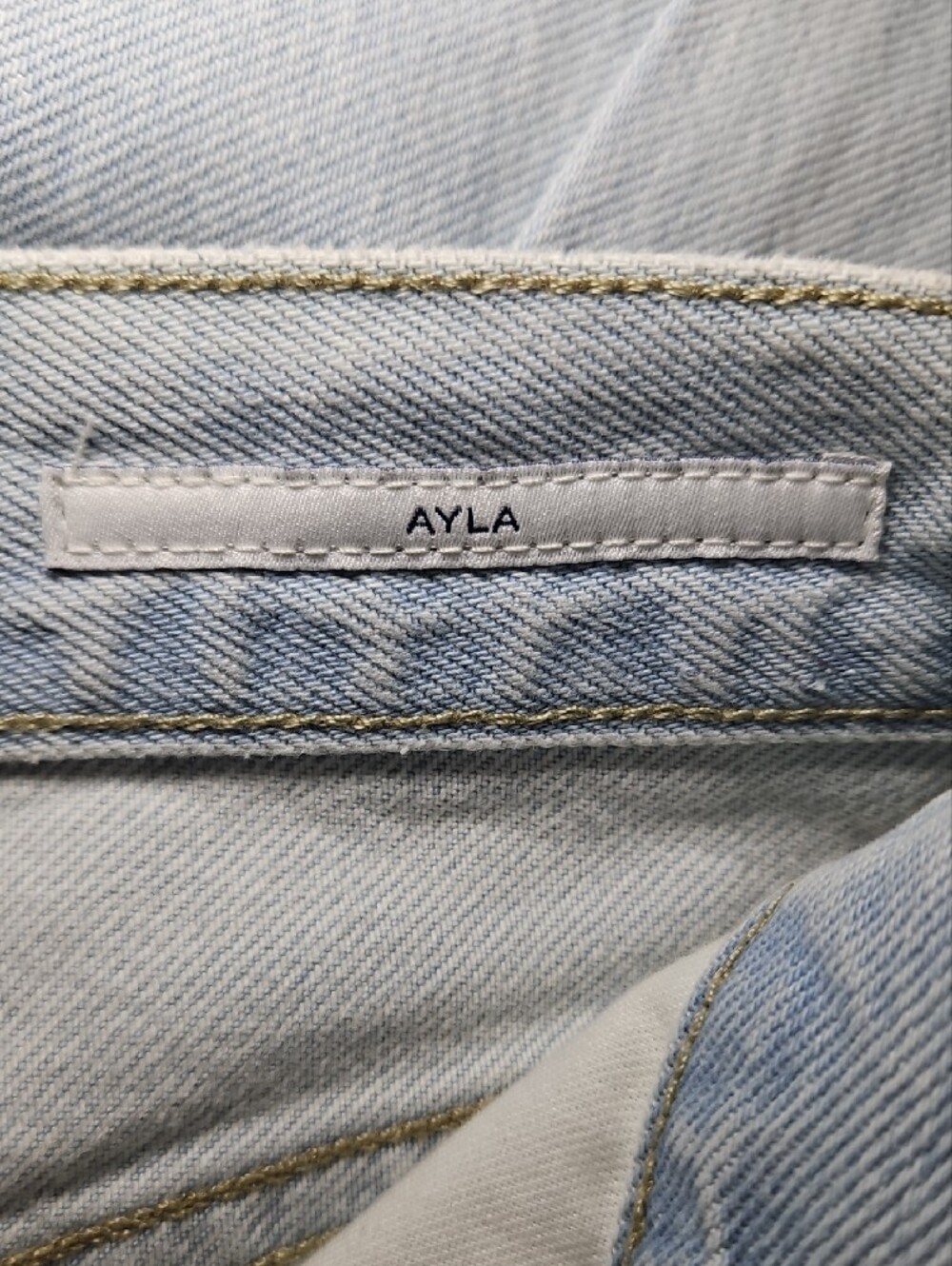 Citizens Of Humanity AYLA Wide Leg Jean Size 27 New Raw Hem Crop - Picture 11 of 15
